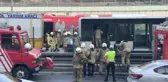 Bayrampaşa'da metrobüste yangın çıktı