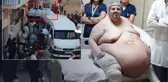 Görüntü Türkiye'den! 310 kiloluk cenazeyi evden böyle çıkardılar
