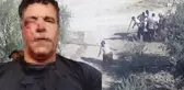 Kafasını taşla ezmek istediler, karısı düşünmeden müdahale etti