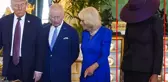 Kraliyet törenine Melania Trump'ın mor şapkalı tarzı damga vurdu