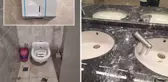 Yenilen takımın taraftarı yepyeni stadyuma böyle zarar verdi