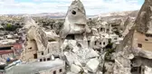 Kapadokya'da milyonlarca yıllık peribacası yıkıldı