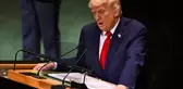Trump yine şaşırtmadı! Kürsüsünde konuştuğu BM'ye demediğini bırakmadı