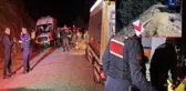 50 metre yükseklikten uçuruma yuvarlandılar! Feci kazada bilanço ağır