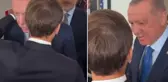 Erdoğan'dan Macron'a: İyiymiş, iyi olduğu zamanlar da oluyor demek ki