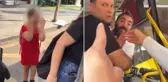 Otobüste karekod kavgası! Küçük kız hüngür hüngür ağladı