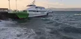 Bursa'da deniz otobüsleri seferleri olumsuz hava koşulları nedeniyle iptal edildi