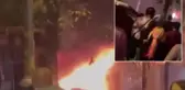Bahçelievler korkutan anlar! Oto tamirhanede şiddetli patlama