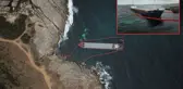 Kocaeli'de karaya oturan kuru yük gemisi için dikkat çeken uyarı