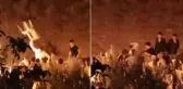 Alkol tartışması düğünü karıştırdı! Gelin ve damat yerde sürüklendi