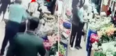 Küçükçekmece'de markete köpeğiyle giren kadına yumruklu saldırı