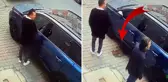Otomobilin üzerine idrarını yaptı; sahibine saldırdı