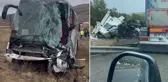 Sivas'ta tır ile yolcu otobüsü kafa kafaya çarpıştı: 3'ü ağır, 23 yaralı