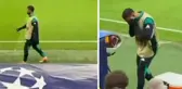 Herkes o hareketini konuşuyor! Muhammed Salah'ın zor anları kamerada