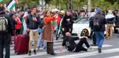 Paris'te İsrail'in Filoya Müdahalesine Büyük Protesto