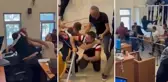 Diyarbakır Adliyesi'nde duruşma salonu içerisinde kavga