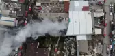 İstanbul Ataşehir'de bir fabrikada yangın çıktı