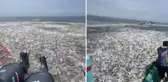 Film sahnesi değil gerçek! Balıkçıların şoke olduğu an