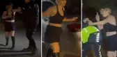 Polise saldıran kadından skandal sözler: Sıkacağım size, benim babam savcı