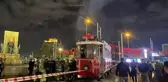Taksim tramvayında korkutan yangın