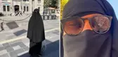 İşte çarşaf giyerek sokaklarda dolaşan erkeğin ifadesi