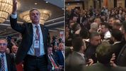 Türkiye Belediyeler Birliği seçiminde İmamoğlu'nun mesajı okunurken kavga çıktı! İşte o anlar