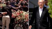 Kemal Kılıçdaroğlu, CHP Genel Merkezi'nde karanfillerle karşılandı