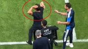 Emre Belözoğlu, Barış Alper Yılmaz'ın golünden sonra çıldırdı