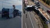 Manisa'da 11 kişinin öldüğü kazada otobüs ve tır şoförü tutuklandı