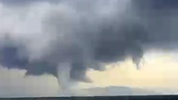 Bodrum ile Kos Adası arasında denizde dev hortum oluştu