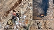 PKK'nın Metina'daki 4 kampı boşalttığı anların görüntüleri