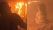 Gazze'de yürekleri yakan görüntü