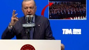 Cumhurbaşkanı Erdoğan'dan fon krizi mesajı! İş insanları alkışlarla karşılık verdi
