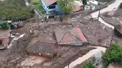 Sakarya'da heyelan evleri yuttu, 2 mahalle ile bağlantı kesildi