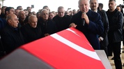 Dündar Ziya Gültekin'e veda! Cenazeye Cumhurbaşkanı Erdoğan'ın sözleri damga vurdu