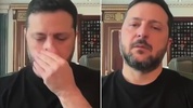 Zelenski'nin canlı yayındaki hareketi kafaları karıştırdı