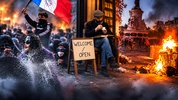 Protestolarla sarsılan Fransa'da yağmalanmayan tek dükkan