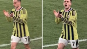 Kerem Aktürkoğlu'ndan Fenerbahçe taraftarına olay hareket