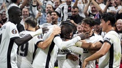 Dolmabahçe'de 4 gol, 1 kırmızı kart! Beşiktaş Avrupa'da namağlup ilerliyor