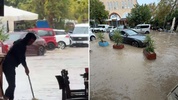 İzmir turizminin gözdesi Çeşme sağanağa yenildi