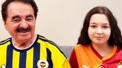 İbrahim Tatlıses derbiyi kızı Elif Ada’yla izledi