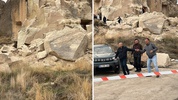 Kapadokya'daki peribacası faciasında can kaybı 3'e çıktı