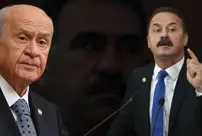 Öcalan'ı TBMM'ye davet eden Bahçeli'yi zehir zemberek sözlerle eleştirdi: Aklınızı başınıza alın.

Перевод на русский язык:

Он резко раскритиковал Бахчели, который пригласил Öcalan в ТБММ: «Приведите свои мысли в порядок».