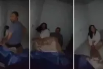 Caught cheating on her husband and recorded those moments.