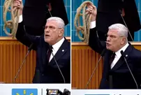 Müsavat Dervişioğlu threw a rope at Bahçeli from the podium.