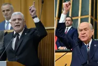 MHP leader Bahçeli receives a swift response from Musavat Dervişoğlu, who demanded the rope thrown from the podium.