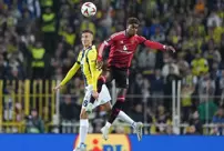 Fenerbahçe drew 1-1 with Manchester United.