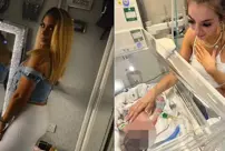 A pregnant woman fell from the 10th floor and lost her life, while her baby miraculously survived.