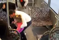 In Malatya, a bus driver saved a 2-year-old child using the Heimlich maneuver.