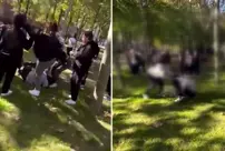 High school students beat up their friends, kicking and punching them until they passed out.